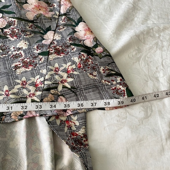 2Xtremz Womens Multi Floral Print Asymmetrical Maxi Skirt Size Large Cottagecore - Picture 14 of 15